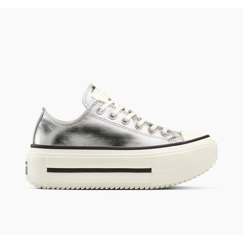 Converse Ženske patike chuck taylor all star lift double stack platform metallic Cene