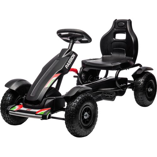 HOMESTAR Pedalni gokart 121x58x61 cm Črn, (5000227734) Cene