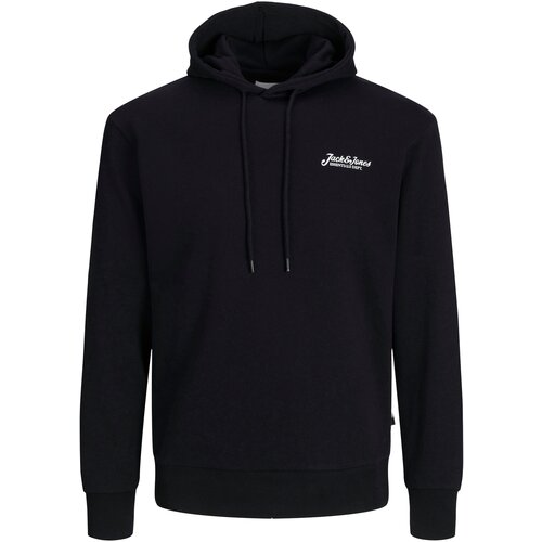 Jack & Jones Muški duks 12268436, Crni Slike