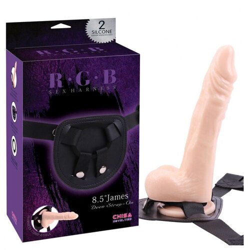  Strap On James Deen, 21cm Slike