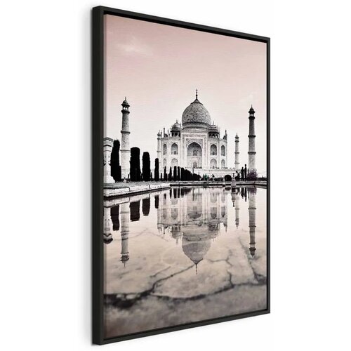  Slika - Taj Mahal (1 Part) Vertical 40x60 U crnom drvenom okviru Cijene