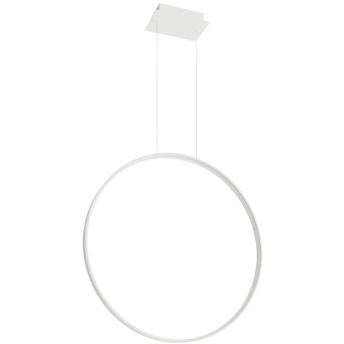 Nice Lamps Bijela LED viseća lampa 78x16 cm Tim - Slike