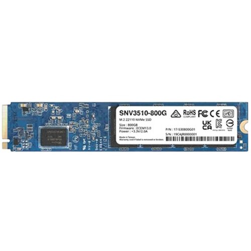 Synology 800GB SNV3510 NVMe M.2 22110 SSD SNV3510-800G Cene
