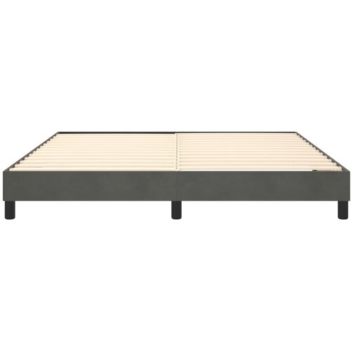  Okvir za krevet s oprugom tamnosivi 180x200 cm bar&amp;scaron;unasti Slike