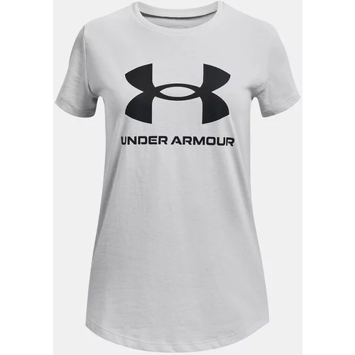 Under Armour UA G Sportstyle Logo SS Majica otroška Siva