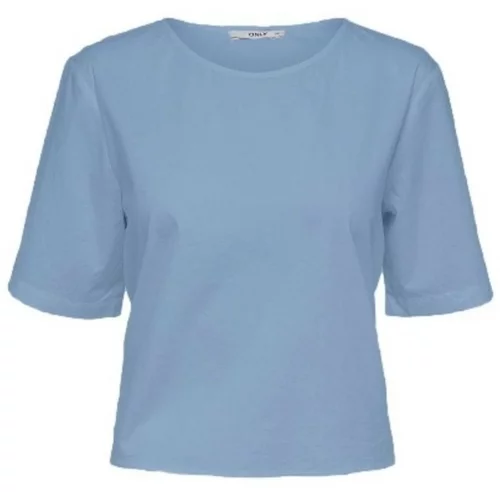 Only Topi & Bluze Ray Top - Cashmere Blue Modra