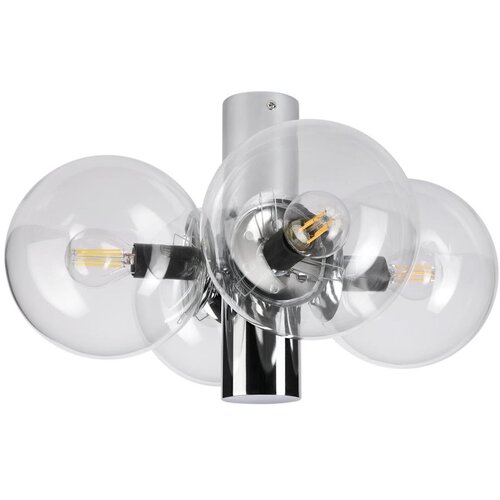  plafonska lampa sferio 4xE14/5W/230V sjajni hrom/prozirno staklo Cene