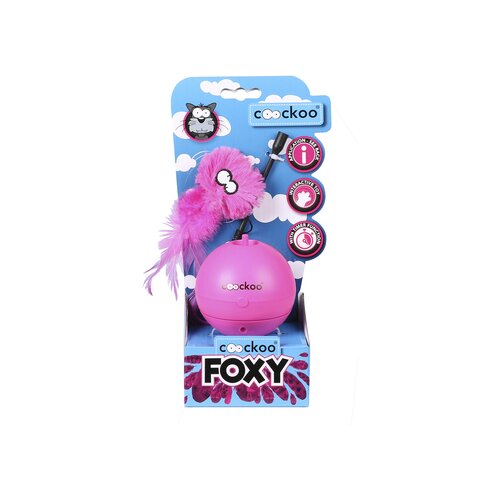Coockoo foxy Magic Ball Igračka za mačke, Roze Cene