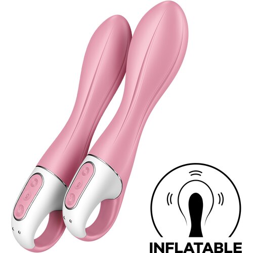 Satisfyer Air Pump Vibrator 2 Light Red Slike