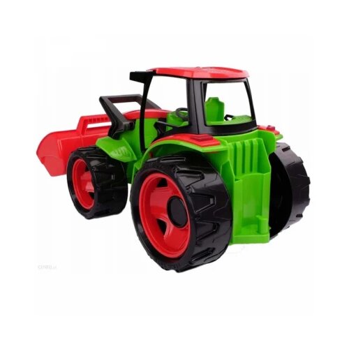 Lena Giga trucks traktor utovarivač sa prikolicom, Slike