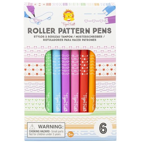 Tiger Tribe Bojice Roller Pattern set od 6 Cijene