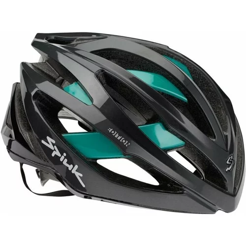 Spiuk Adante Edition Helmet Grey/Turquois Green S/M (51-56 cm) Kaciga za bicikl