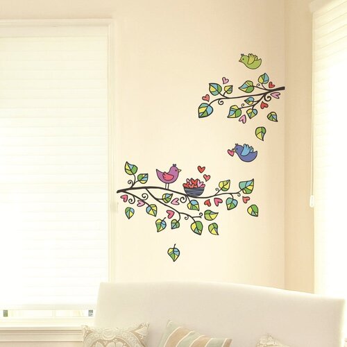 Ambiance Komplet nalepk Birds And Hearts Cene