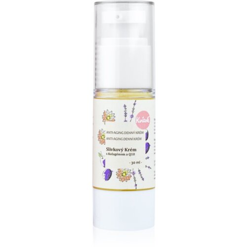 Kvitok Plum Cream with Collagen and Q10 dnevna krema za zrelu kožu lica 50+ 30 ml Slike