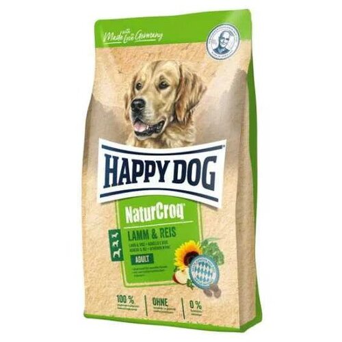 Happy Dog naturcroq hrana za odrasle pse adult, jagnjetina i pirinac 15kg Slike