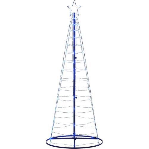  LED božićno drvce 200 LED dioda plavo 180 cm Slike