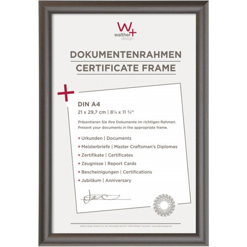 Walther trendstyle 21x29,7 resin steel din A4 KP130D Cijene