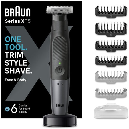Braun series XT5 5300 trimer za bradu i brijačiaparat za tijelo Slike