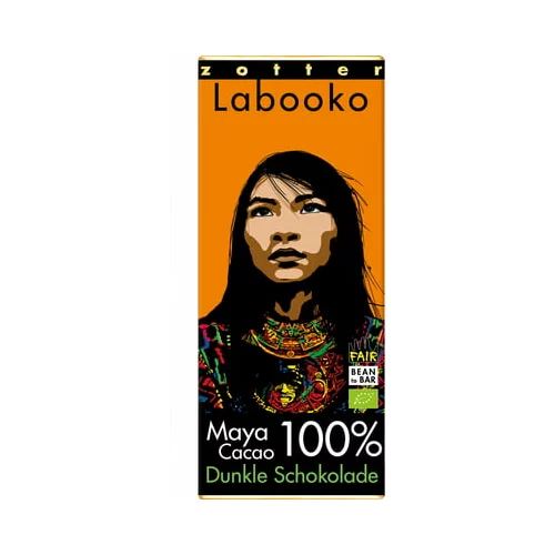 Zotter Schokoladen Bio Labooko 100% Maya Cacao