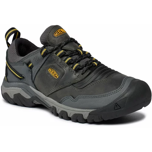 Keen Trekking čevlji Ridge Flex Wp 1026615 Steel Grey/Yellow