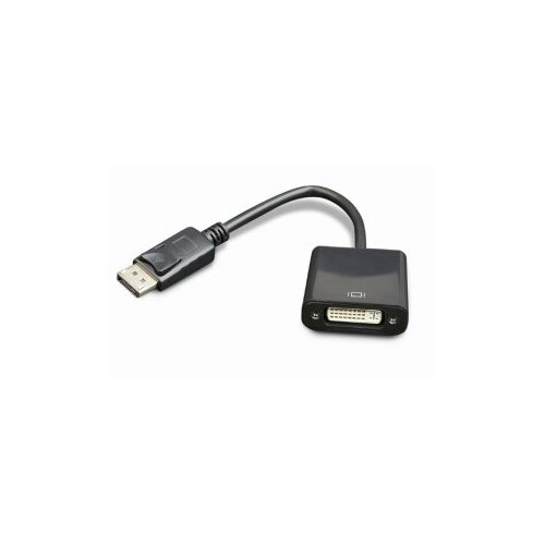  Video adapter DisplayPort to DVI-I Black Cene