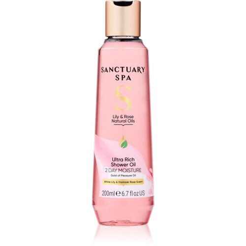 Sanctuary Spa Lily & Rose negovalno olje za prhanje 200 ml Cene