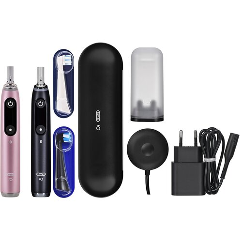 Braun Oral-B iO Series 9 Duo Pack Magnetic toothbrush Black, Pink Cijene