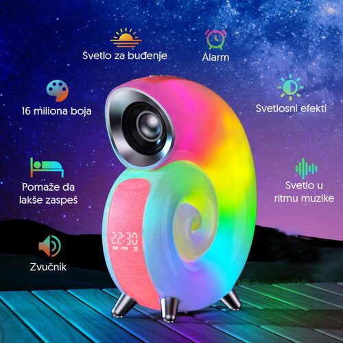  RGB bluetooth zvučnik 17577-5959RD Slike