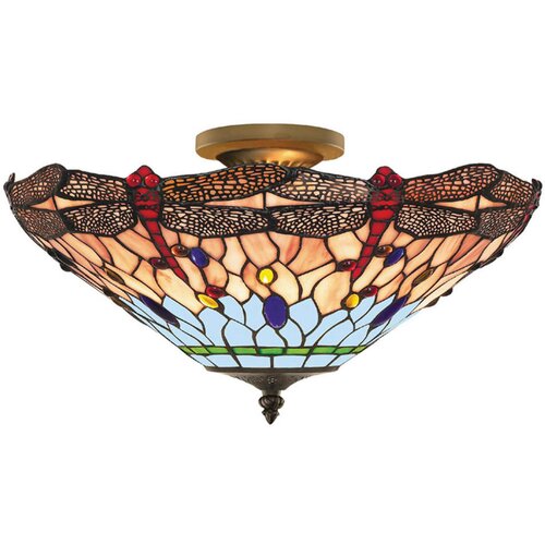 XXXL STROPNA SVETILKA Dragonfly 42/27 cm Cene