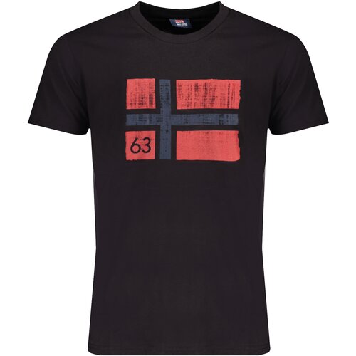 Norway 1963 MEN&amp;amp;#39;S SHORT SLEEVE T-SHIRT BLACK Slike