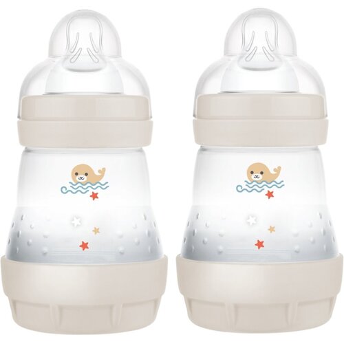 Mam Perfect Star Anti-colic Bottle antikolična steklenička 0m+ Beige 2x160 ml Cene