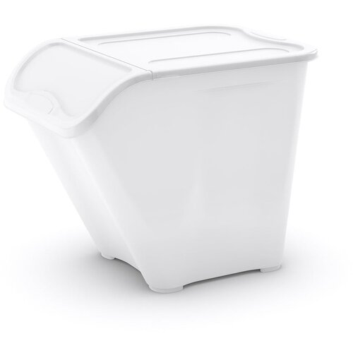 Kis Bela plastična škatla za shranjevanje s pokrovom 55x39x46 cm All In Box – Cene