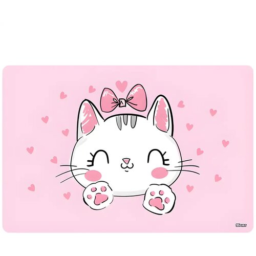 Spirit cutie cat mačji stolni podmetač 60x40cm Slike