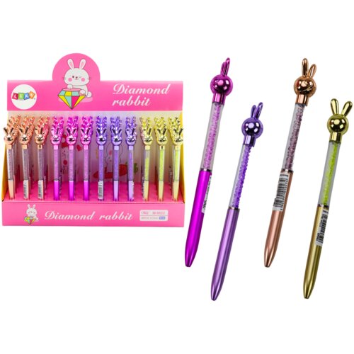 Ballpoint Pen with Hare Diamonds Blue Refill 0.7mm Mix Cijene
