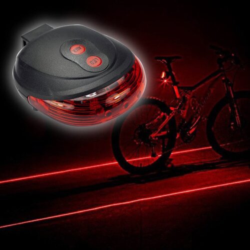 BP Luč za kolo led zadnja – 5x led + 2x laser, (20478472) Cene