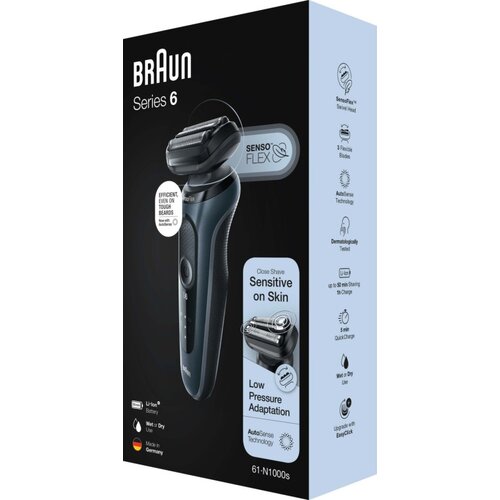 Braun Brivnik 6 61-N1000s črna/siva, (20685353) Cene