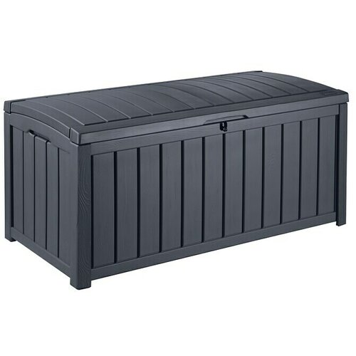 Keter Vrtna kutija za pohranu Glenwood (D x &amp;Scaron; x V: 128 x 65 x 61 cm, Plastika, Antracit) Slike