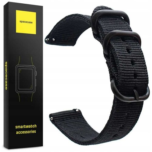 Spacecase pašček za uro sc nato strap 22MM črn za pametno uro, (21969246) Cene