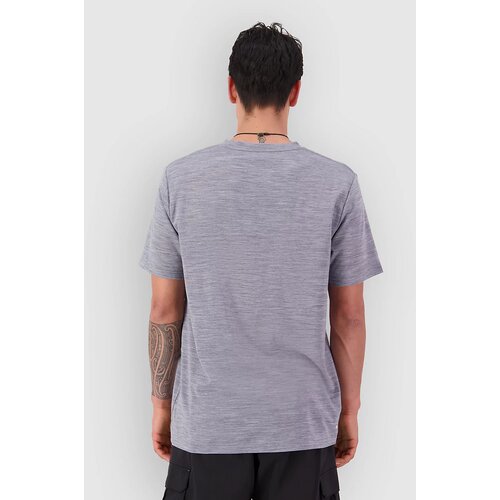 Mons Royale Icon Merino Tech Tee grey heather Slike