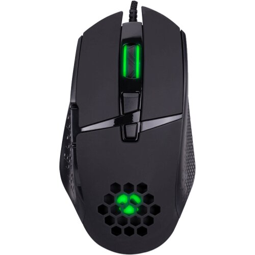 Everest Mi&scaron; gaming RAGE-X1 Usb Black Led Illuminated 6400dpi 8 Buttons Programable Gaming Mouse with top holes design, Sunplus 192 Cijene