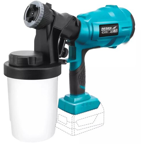  Sas+all PRO 18V baterijska jedinica za farbanje u spreju 900ml Cijene