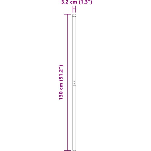 vidaXL Ograjni stebri 12 pcs srebrna 130 cm Cinkano jeklo Cene