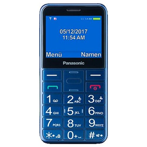 Panasonic KX-TU150EXC Blue 2.4 TFT, 1400 mAh, Cam, DS mobilni telefon Slike
