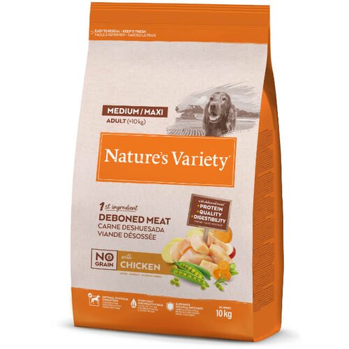 Nature’s Variety Nature's Variety No Grain Dog Med/Max Adult - pi&scaron;čanec 10 kg Cene