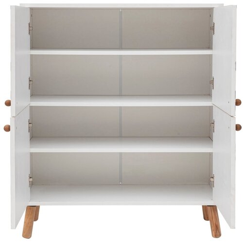 Kalune Design Multil&amp;uuml;x Daisy WhiteDark Blue Multi Purpose Cabinet Slike