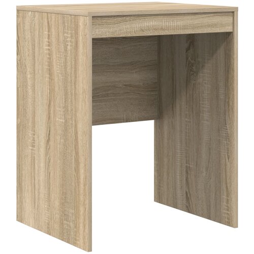 VidaXL Stol za računalo Sonoma hrast Iverica 60 x 50 x 76 cm Slike