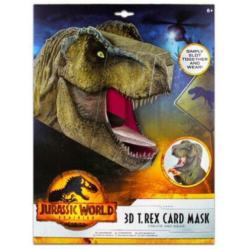  Jurassic World: Dominion 3D Dinozavrova Glava Maska Cene