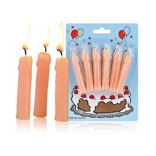 erotske svećice za tortu | penis candle Slike