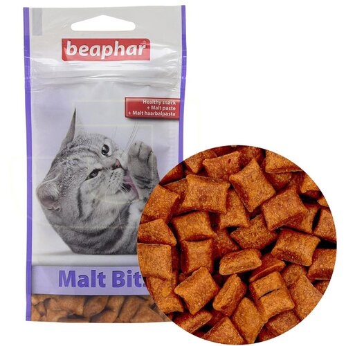Beaphar Malt-Bits sladni jastučići - 150 g Slike