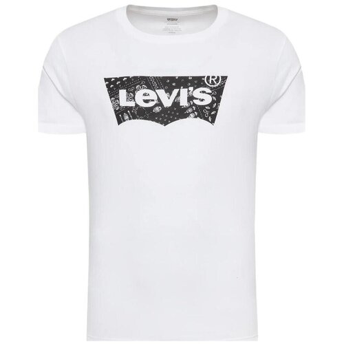 Levi's Majice s kratkimi rokavi 22491-1326 Bela Cene